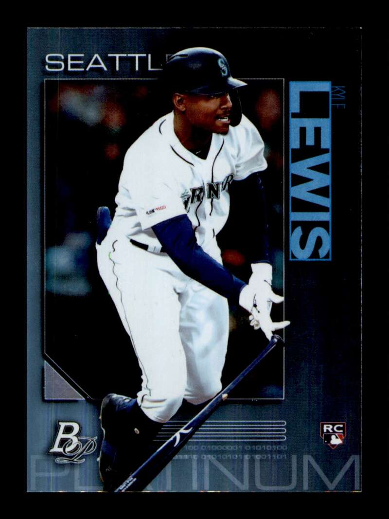 Load image into Gallery viewer, 2020 Bowman Platinum Kyle Lewis #50 Rookie RC Image 1
