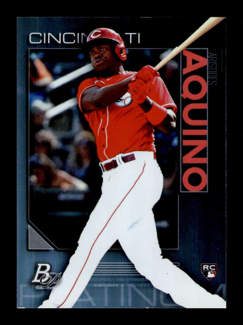 Load image into Gallery viewer, 2020 Bowman Platinum Aristides Aquino #59 Rookie RC Image 1
