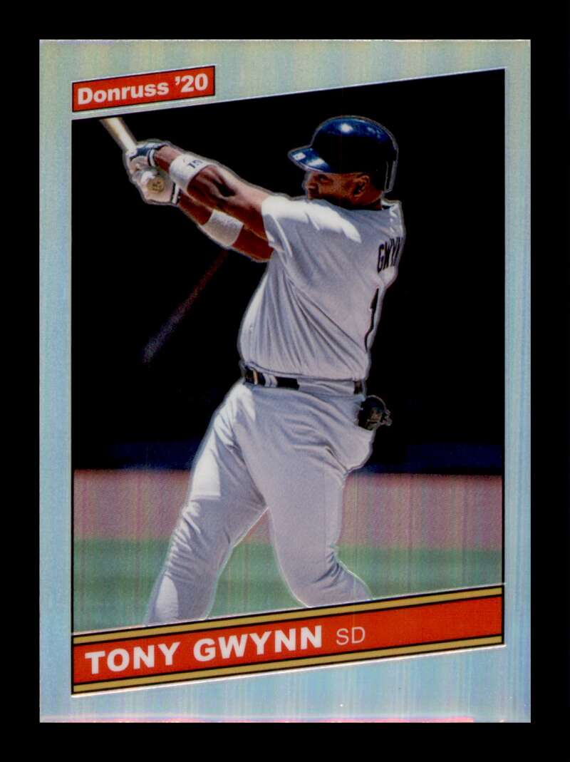 Load image into Gallery viewer, 2020 Donruss Optic Retro 1986 Silver Prizm Holo Tony Gwynn #R86-8 SP Image 1
