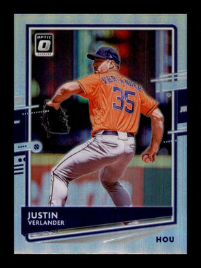 2020 Donruss Optic Silver Prizm Holo Justin Verlander 