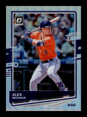 2020 Donruss Optic Silver Prizm Holo Alex Bregman 