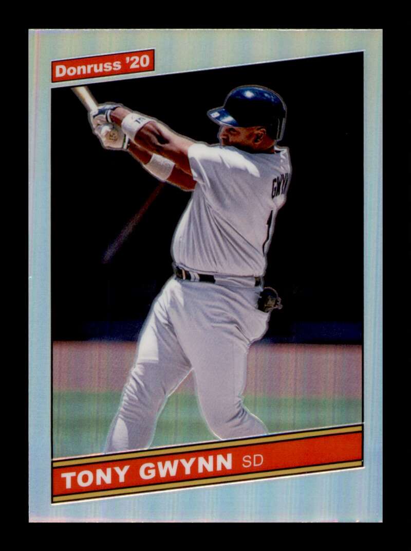 Load image into Gallery viewer, 2020 Donruss Optic Retro 1986 Silver Prizm Holo Tony Gwynn #R86-8 SP Padres  Image 1
