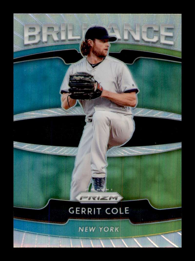 Load image into Gallery viewer, 2020 Panini Prizm Brilliance Silver Prizm Gerrit Cole #B-2 SP Image 1
