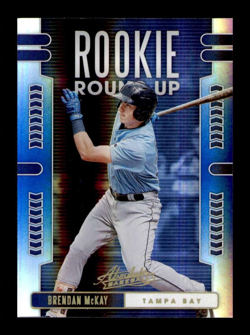 Load image into Gallery viewer, 2020 Panini Absolute Rookie Round Up Blue Spectrum Brendan McKay #RR21 RC Image 1
