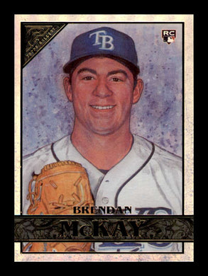 2020 Topps Gallery Rainbow Foil Brendan McKay 