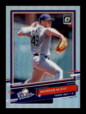 2020 Donruss The Rookies Silver Prizm Holo Brendan McKay 