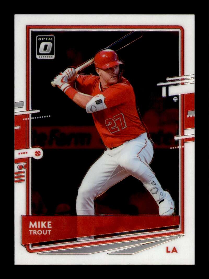 Load image into Gallery viewer, 2020 Donruss Optic Mike Trout #142 Image 1
