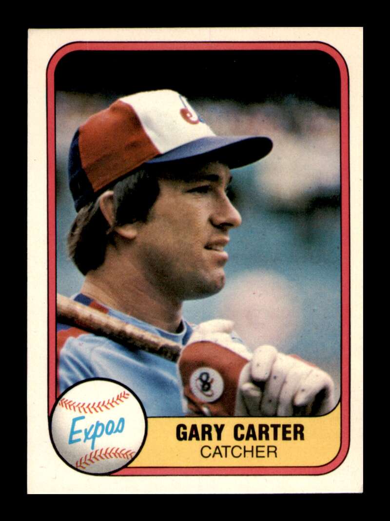 Load image into Gallery viewer, 1981 Fleer Gary Carter #142 Montreal Expos Image 1
