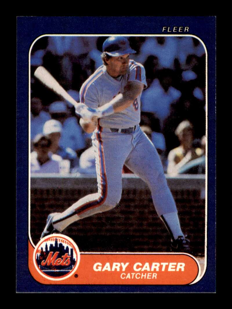 Load image into Gallery viewer, 1986 Fleer Gary Carter #76 New York Mets Image 1
