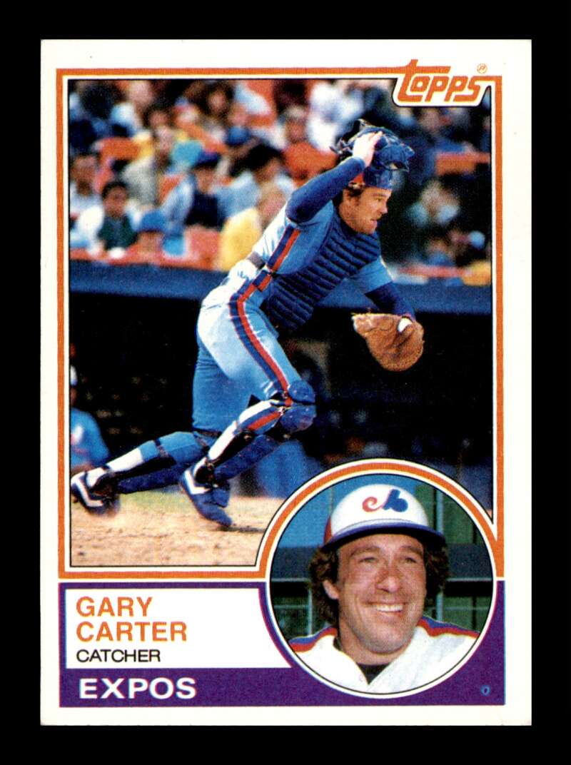 Load image into Gallery viewer, 1983 Topps Gary Carter #370 Montreal Expos Image 1
