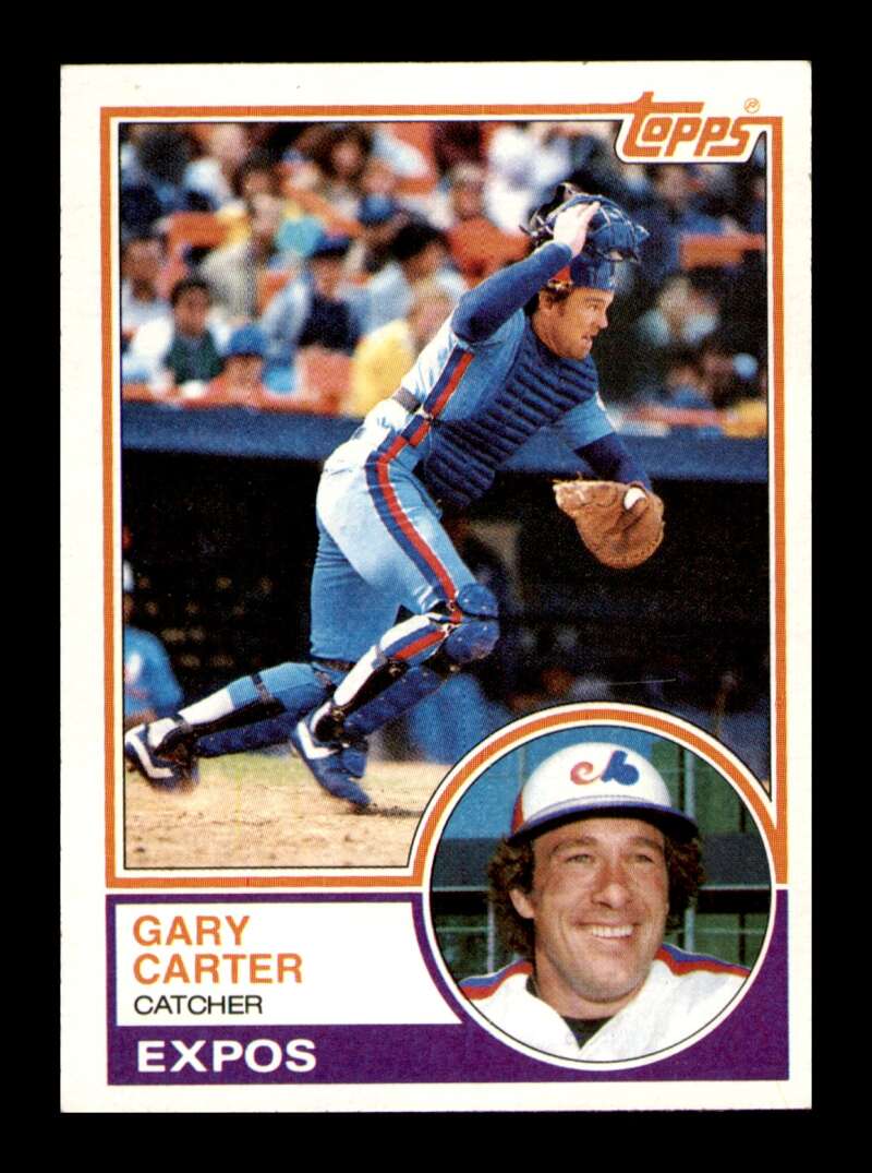 Load image into Gallery viewer, 1983 Topps Gary Carter #370 Montreal Expos Image 1
