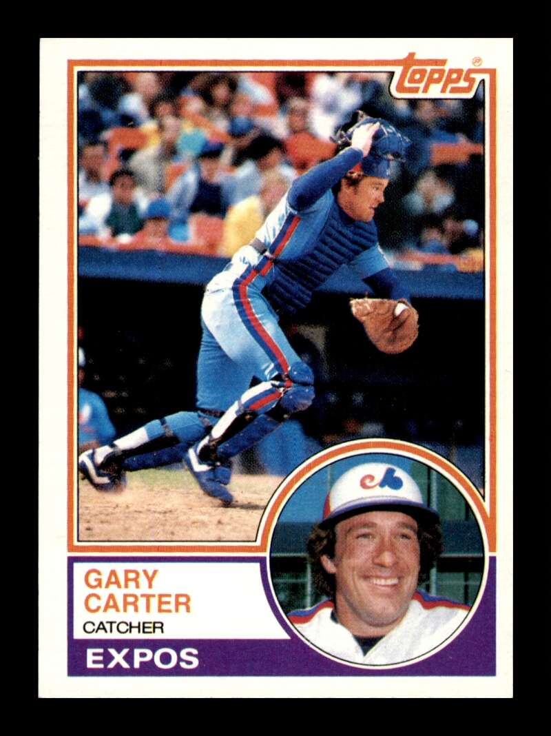 Load image into Gallery viewer, 1983 Topps Gary Carter #370 Montreal Expos Image 1
