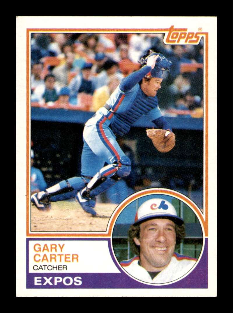 Load image into Gallery viewer, 1983 Topps Gary Carter #370 Montreal Expos Image 1
