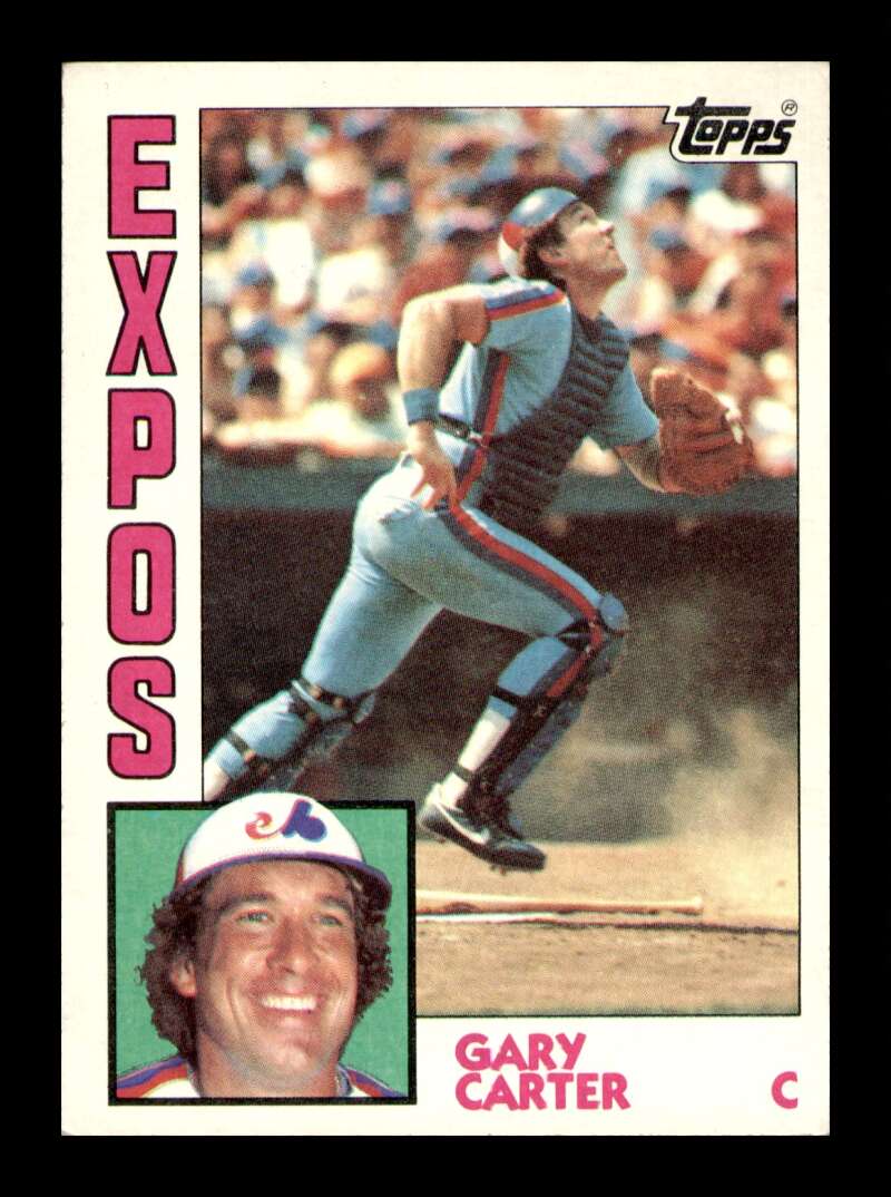 Load image into Gallery viewer, 1984 Topps Gary Carter #450 Montreal Expos Image 1
