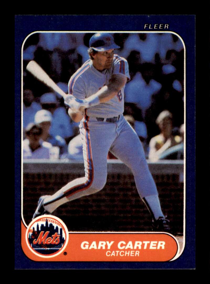 Load image into Gallery viewer, 1986 Fleer Gary Carter #76 New York Mets Image 1
