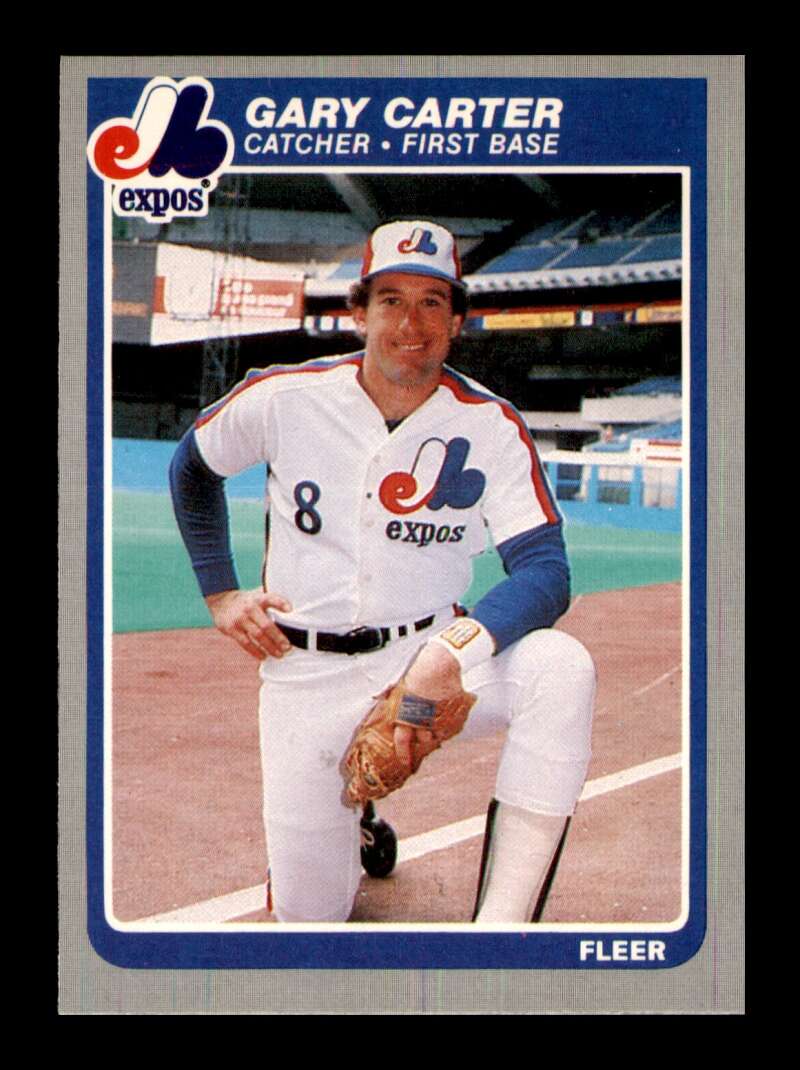 Load image into Gallery viewer, 1985 Fleer Gary Carter #393 Montreal Expos Image 1
