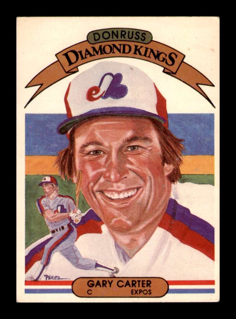 Load image into Gallery viewer, 1982 Donruss Diamond Kings Gary Carter #2 Montreal Expos Image 1
