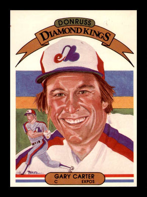 1982 Donruss Diamond Kings Gary Carter 