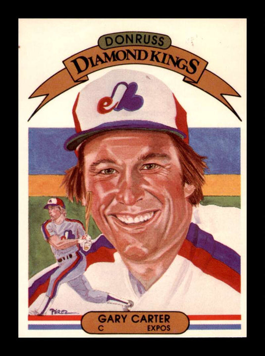 1982 Donruss Diamond Kings Gary Carter