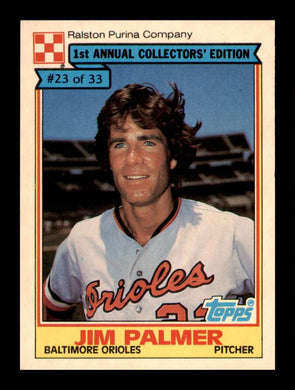 1984 Topps Ralston Purina Jim Palmer 