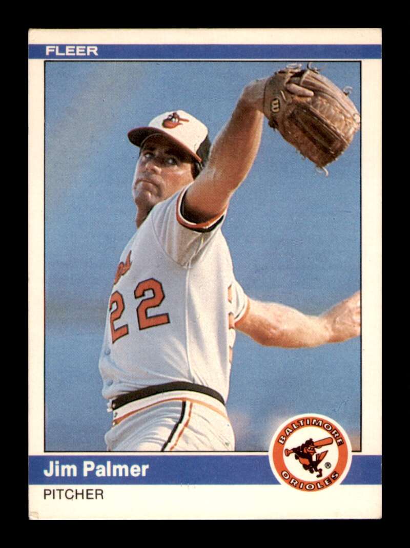 Load image into Gallery viewer, 1984 Fleer Jim Palmer #16 Baltimore Orioles Image 1
