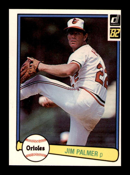 1982 Donruss Jim Palmer 