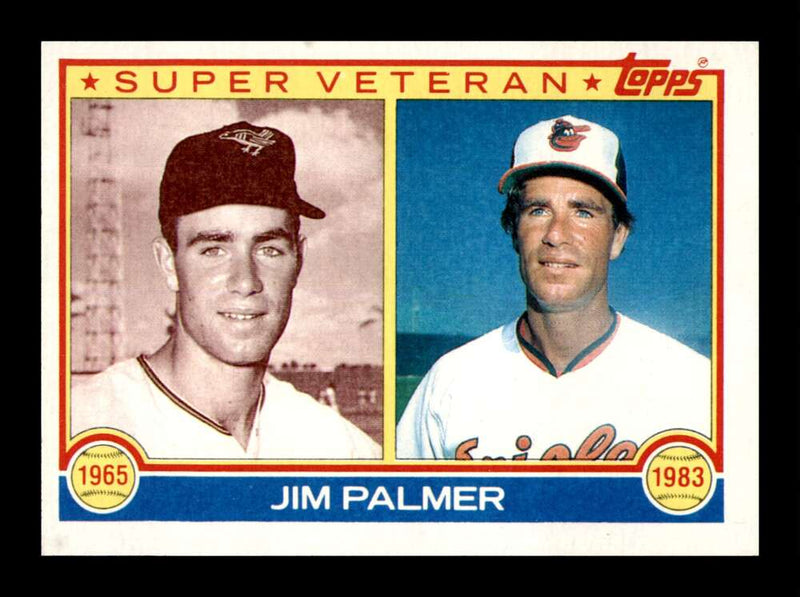 Load image into Gallery viewer, 1983 Topps Jim Palmer #491 Super Vertran Baltimore Orioles Image 1
