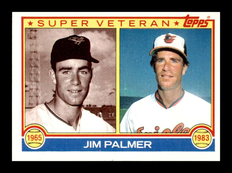 Load image into Gallery viewer, 1983 Topps Jim Palmer #491 Super Veteran Baltimore Orioles Image 1
