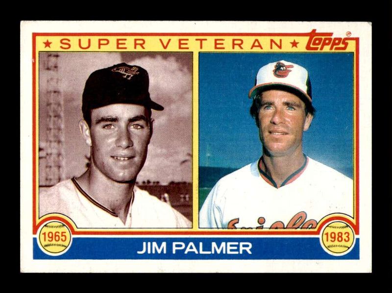 Load image into Gallery viewer, 1983 Topps Jim Palmer #491 Super Veteran Baltimore Orioles Image 1
