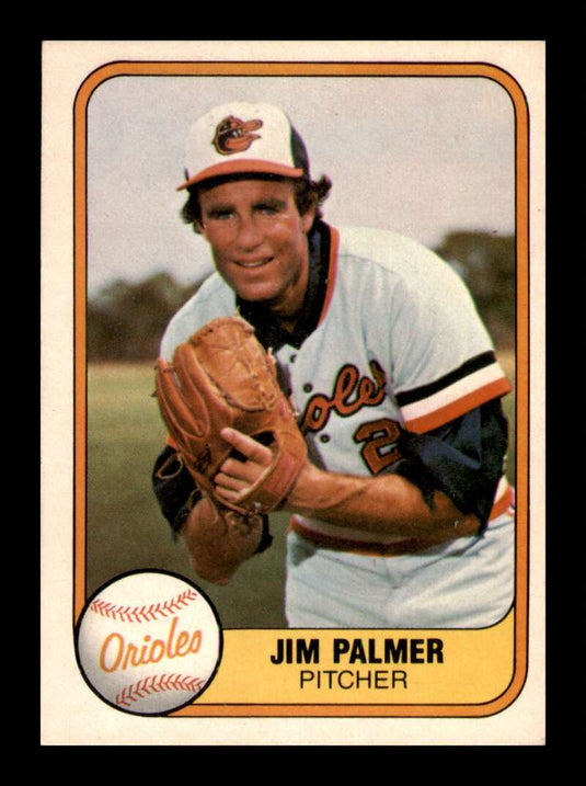 1981 Fleer Jim Palmer 