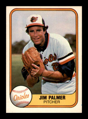 1981 Fleer Jim Palmer 