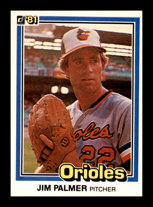 1981 Donruss Jim Palmer