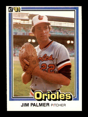 1981 Donruss Jim Palmer 