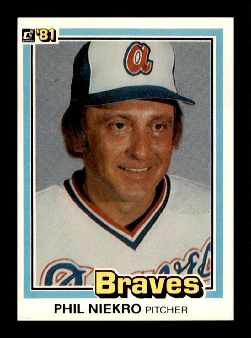 Load image into Gallery viewer, 1981 Donruss Phil Niekro #328 Atlanta Braves Image 1
