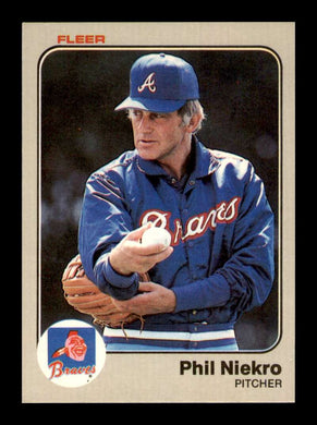 1983 Fleer Phil Niekro 