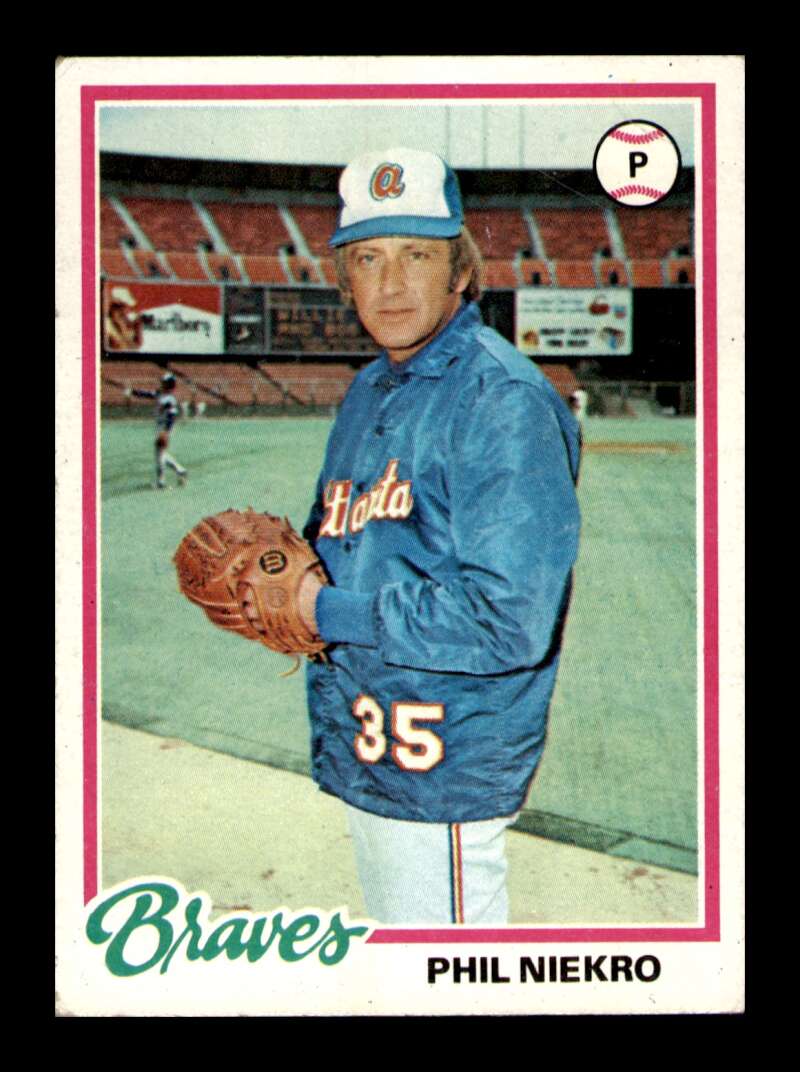 Load image into Gallery viewer, 1978 Topps Phil Niekro #10 Atlanta Braves Image 1
