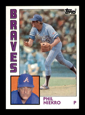 1984 Topps Phil Niekro 