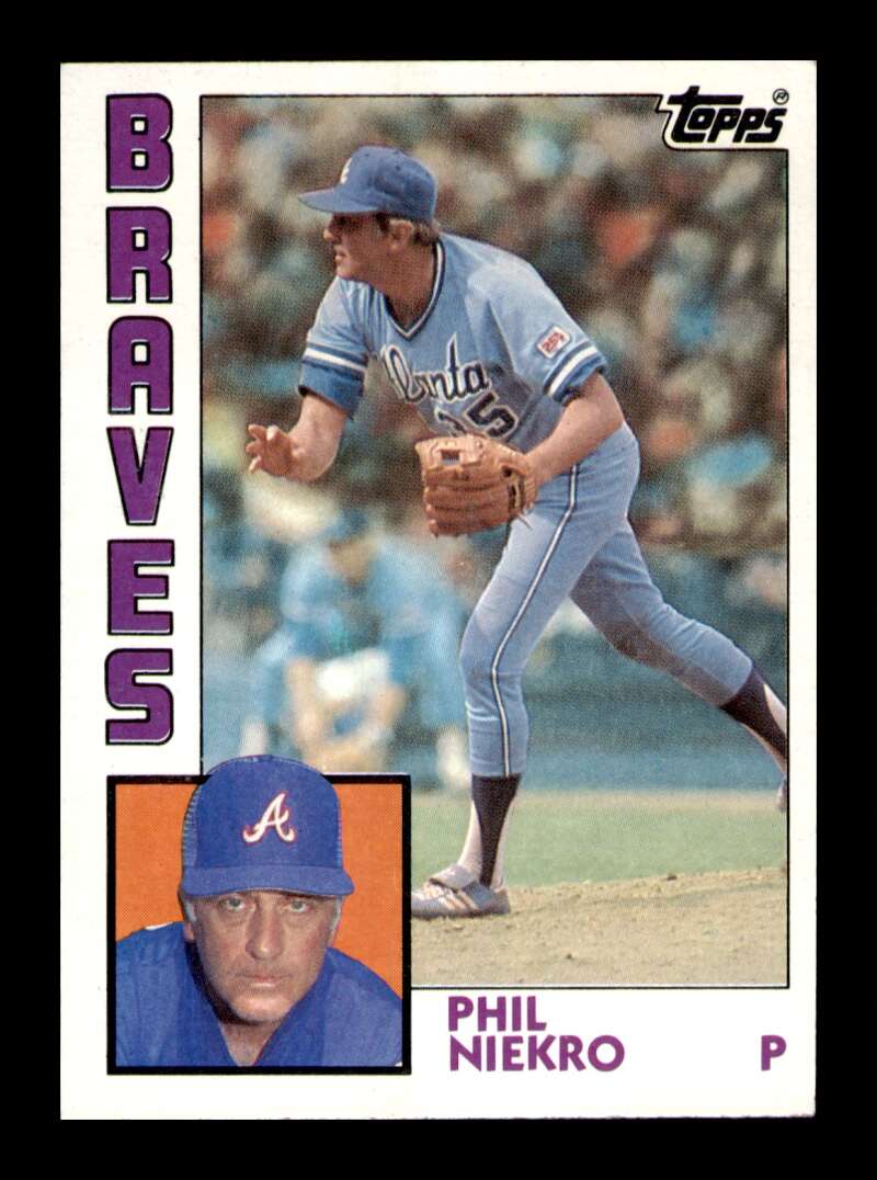 Load image into Gallery viewer, 1984 Topps Phil Niekro #650 Atlanta Braves Image 1
