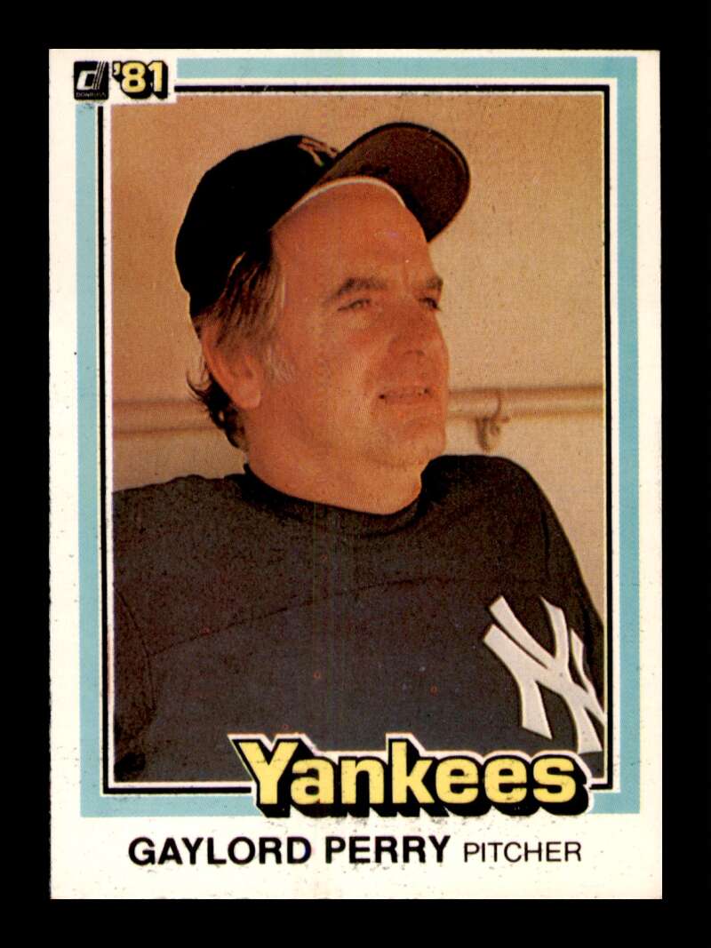 Load image into Gallery viewer, 1981 Donruss Gaylord Perry #471 New York Yankees Image 1
