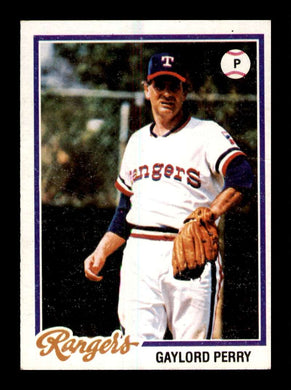 1978 Topps Gaylord Perry 