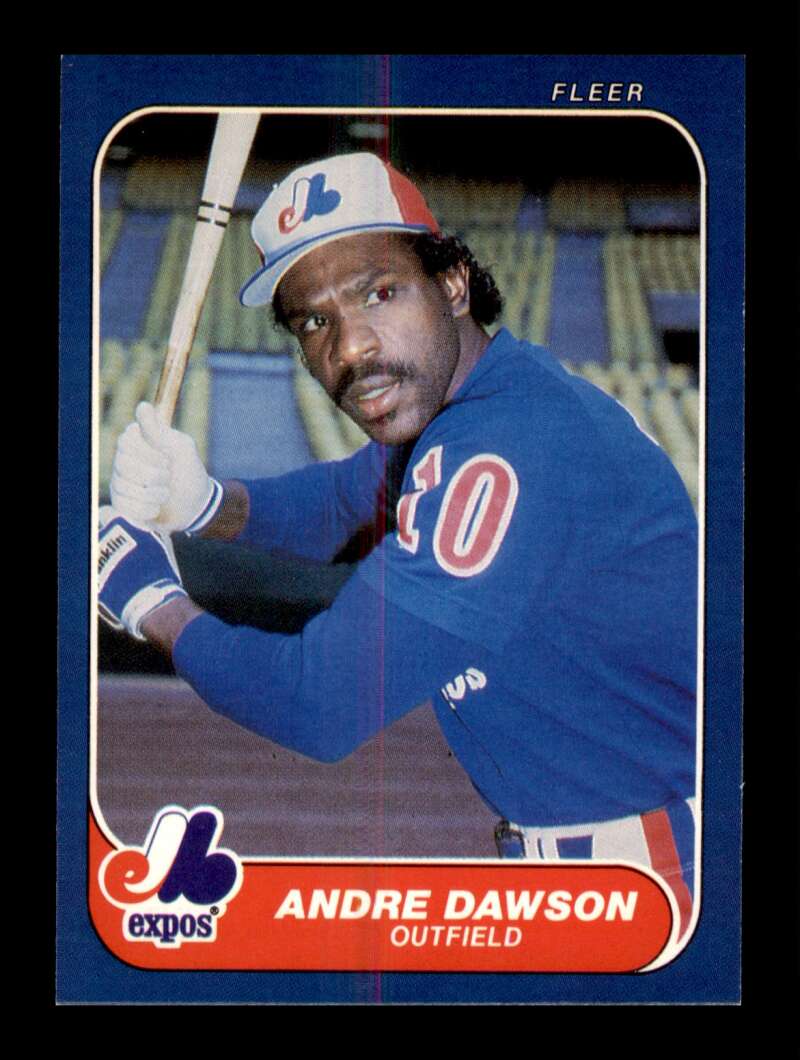 Load image into Gallery viewer, 1986 Fleer Andre Dawson #246 Montreal Expos Image 1
