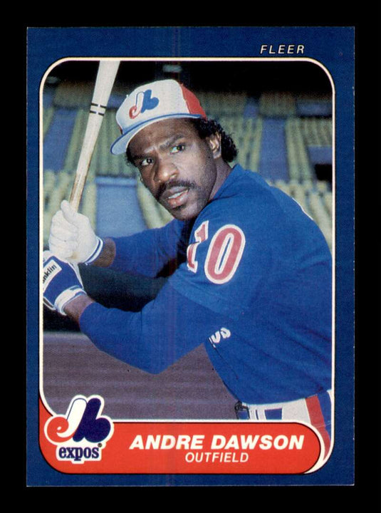 1986 Fleer Andre Dawson 