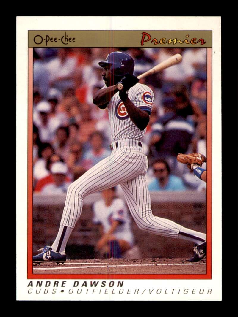 Load image into Gallery viewer, 1991 O-Pee-Chee Premier Andre Dawson #31 Chicago Cubs Image 1
