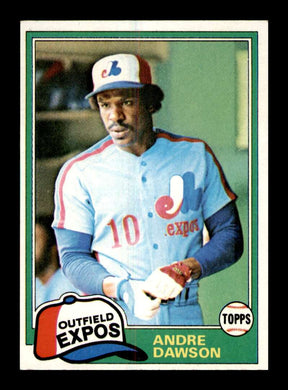 1981 Topps Andre Dawson 