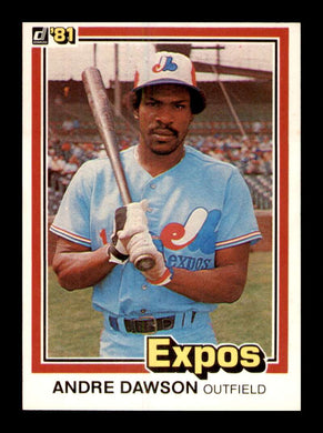 1981 Donruss Andre Dawson 