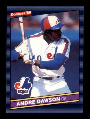 1986 Donruss Andre Dawson 