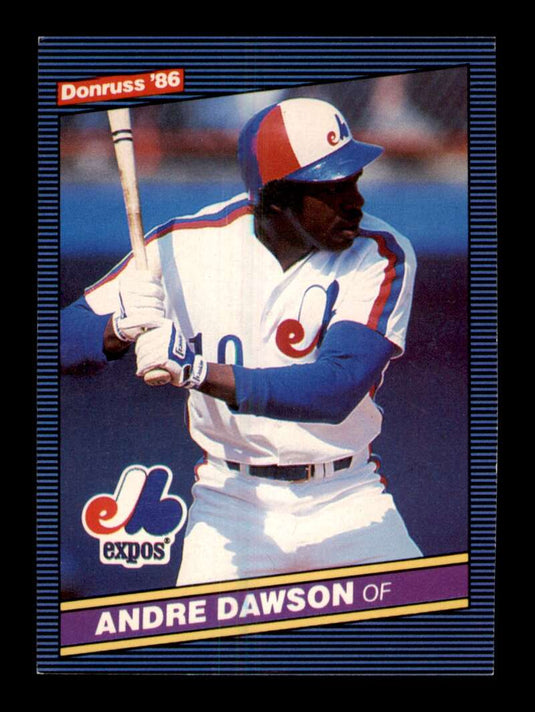 1986 Donruss Andre Dawson 