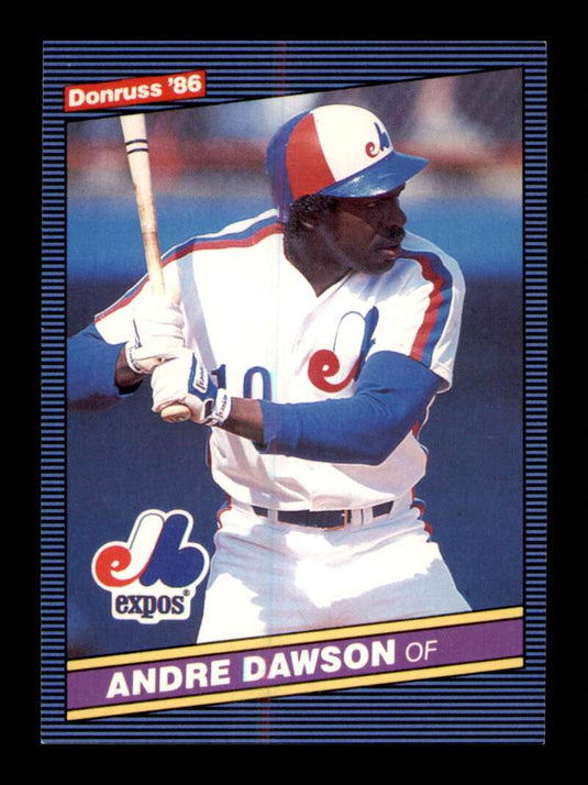 1986 Donruss Andre Dawson