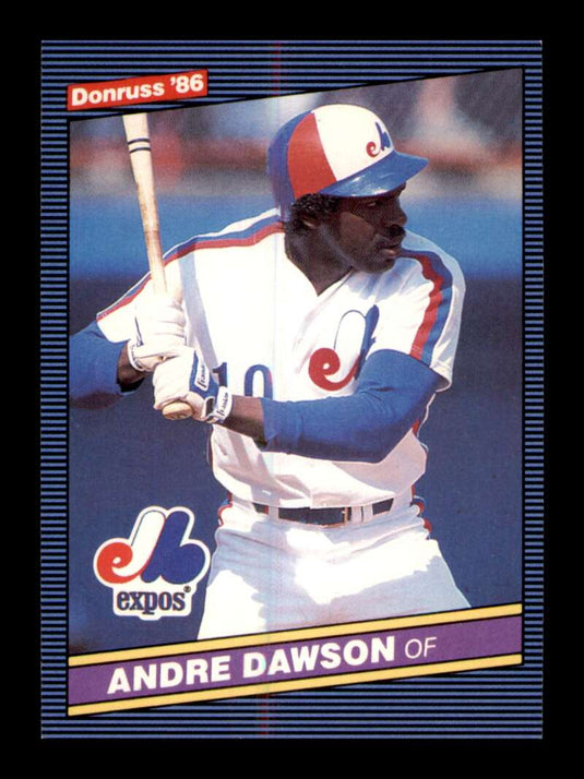 1986 Donruss Andre Dawson