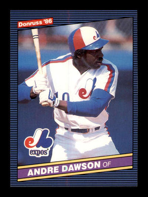 1986 Donruss Andre Dawson 